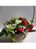 Букет цветов в корзине «Шедевр»