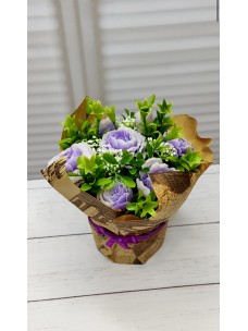 Букет цветов в кашпо «Мария»