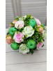 Букет цветов в кашпо «Невеста"